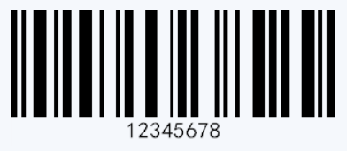 رمز 128 باركود مثال