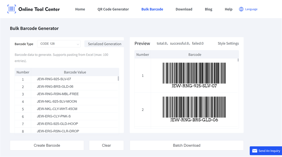 باركود جينيريو