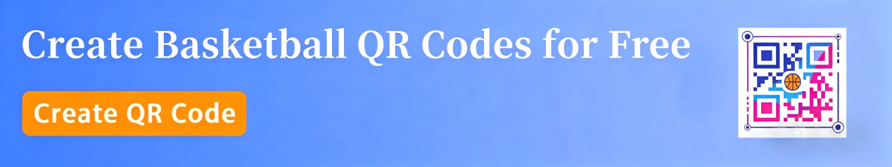 إنشاء رمز QR لكرة السلة