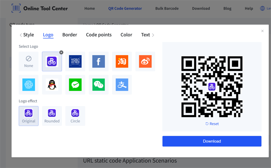 جعل رمز QR مخصص مع الشعار