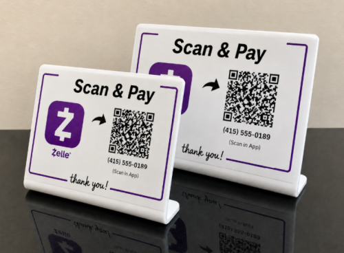 زيل QR رمز الدفع