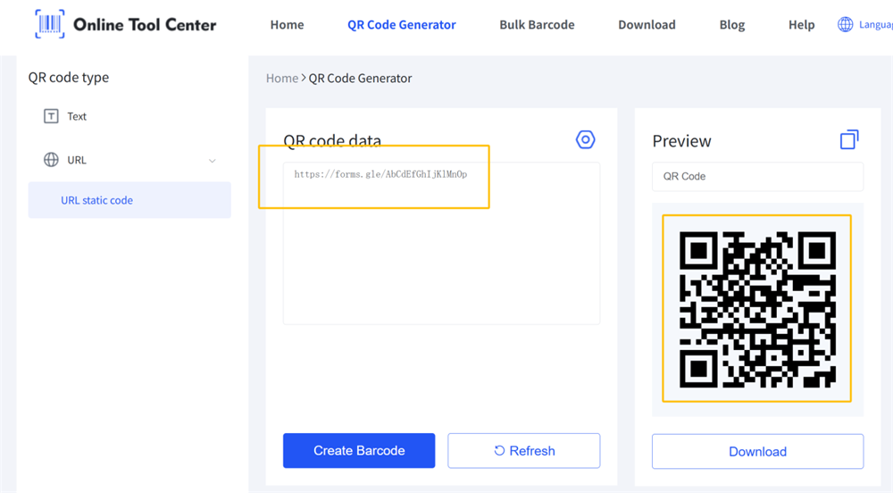 make qr code for registration form جعل رمز QR لنموذج التسجيل